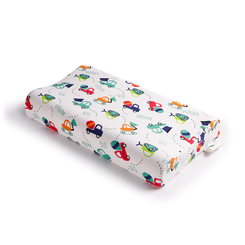 Turvallinen 100 % luonnollinen lateksi Lasten pehmeä Memory Foam Tyyny Medium