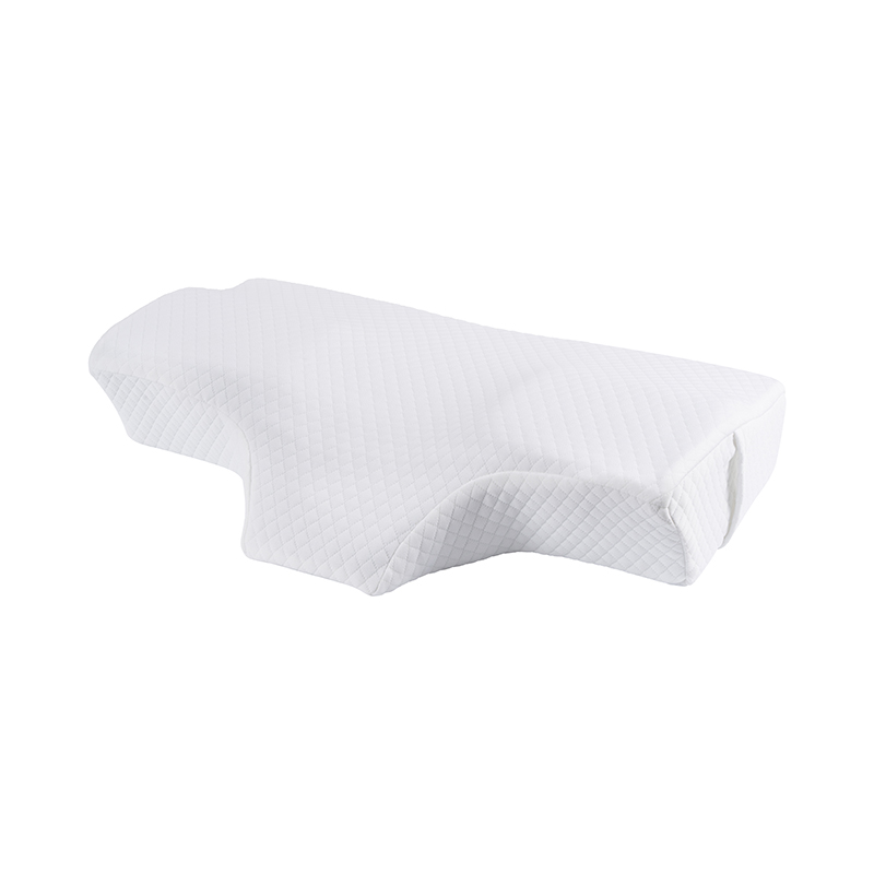 Paksutettu ja pitkänomainen kaulasuoja, perhosen muotoinen Memory Foam -tyyny